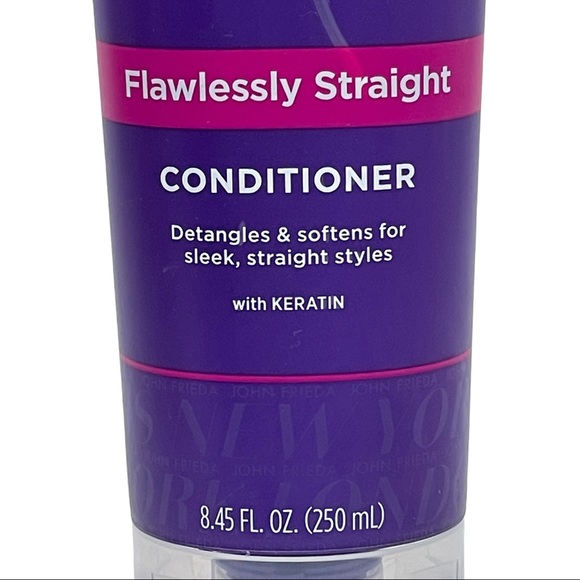 2 Pack John Frieda Frizz Ease Flawlessly Straight Shampoo 8.45 oz Keratin Smooth - Picture 3 of 6